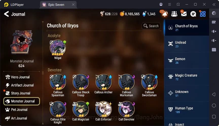 Epic Seven Accounts Global Unverif | 6ML | (Landy,Tieria,Veronica,Roan image 12