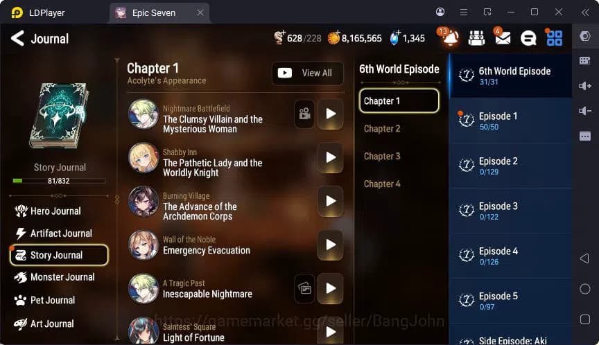 Epic Seven Accounts Global Unverif | 6ML | (Landy,Tieria,Veronica,Roan image 13