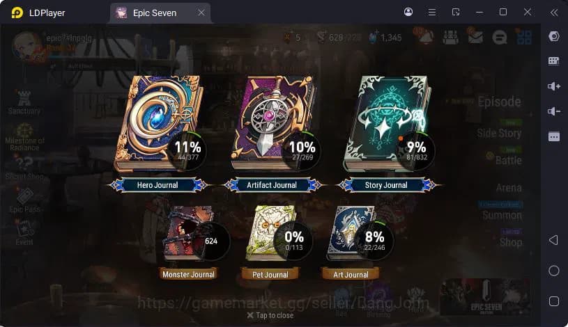 Epic Seven Accounts Global Unverif | 6ML | (Landy,Tieria,Veronica,Roan image 16