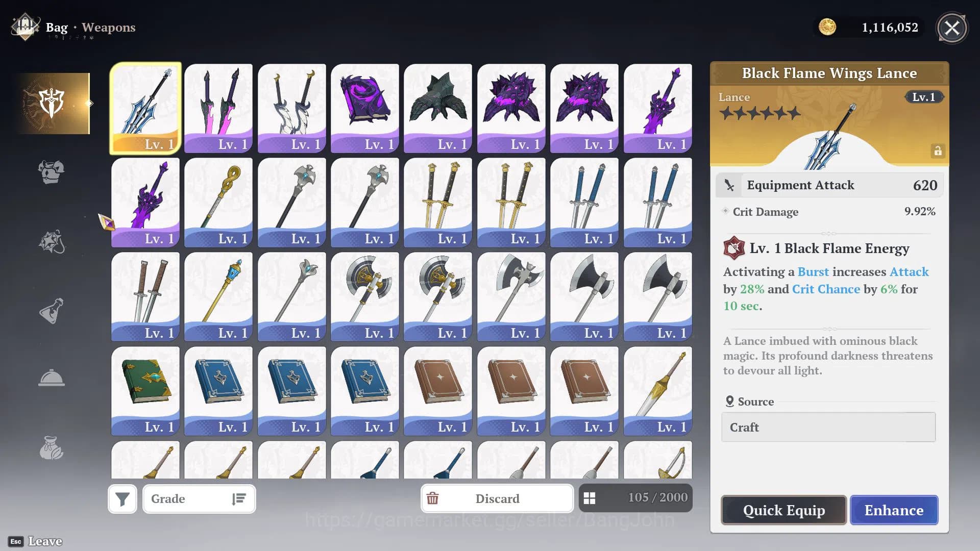 The Seven Deadly Sins: Origin Accounts EU Fresh Starter Lv2 WL1 | 3SSR Escanor + Meliodas image 6