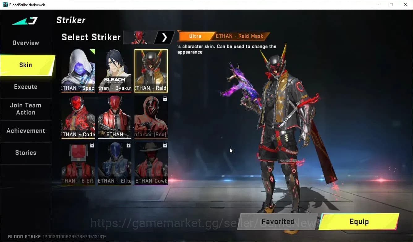 Blood Strike Accounts ASIA|Collab 7DS Karl98,QBZ95,BLEACH Byakuya+10 ULT image 6