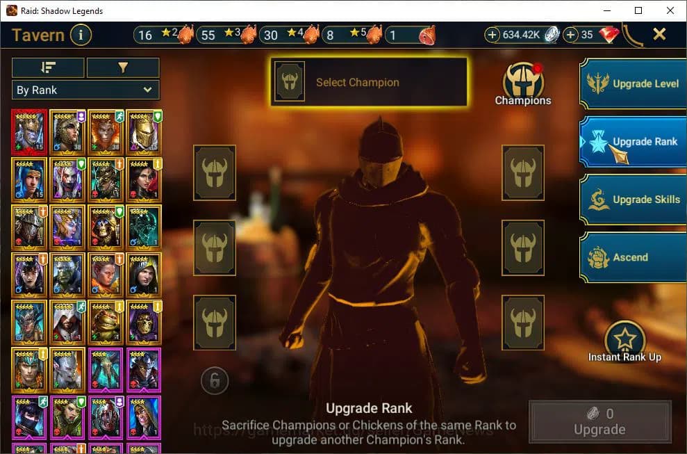 Raid: Shadow Legends Accounts Lv20 648K Power|1 Mythic(Gharol)|23 Legend(Ninja,A image 13