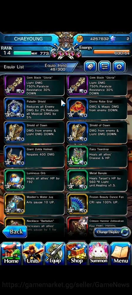 Grand Summoners Accounts Global|Rank 14|Starter|15 Ascend|Summer MiyuTW,Acc image 7