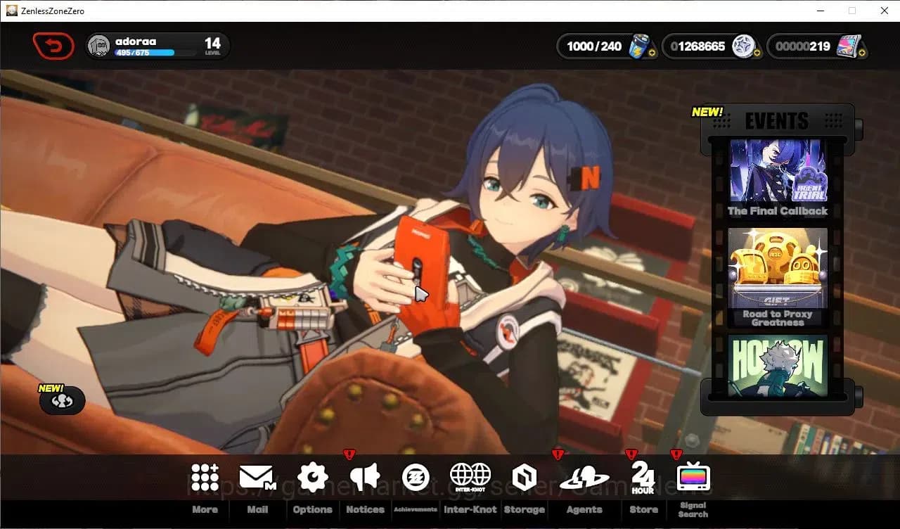 Zenless Zone Zero Accounts ASIA|IK14|Starter S1 Prologue|5 Limited[Ellen+Sign image 2