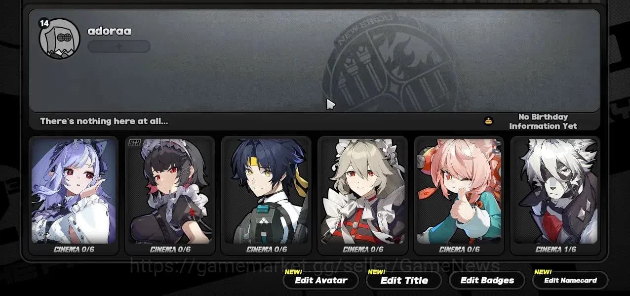 Zenless Zone Zero Accounts ASIA|IK14|Starter S1 Prologue|5 Limited[Ellen+Sign image 3