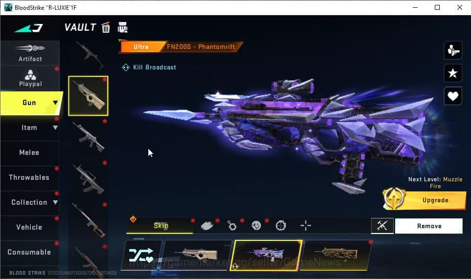 Blood Strike Accounts ASIA|2 Melee ULTRA Dual Blades|29 ULTRA[KRAKEN,ZER image 16