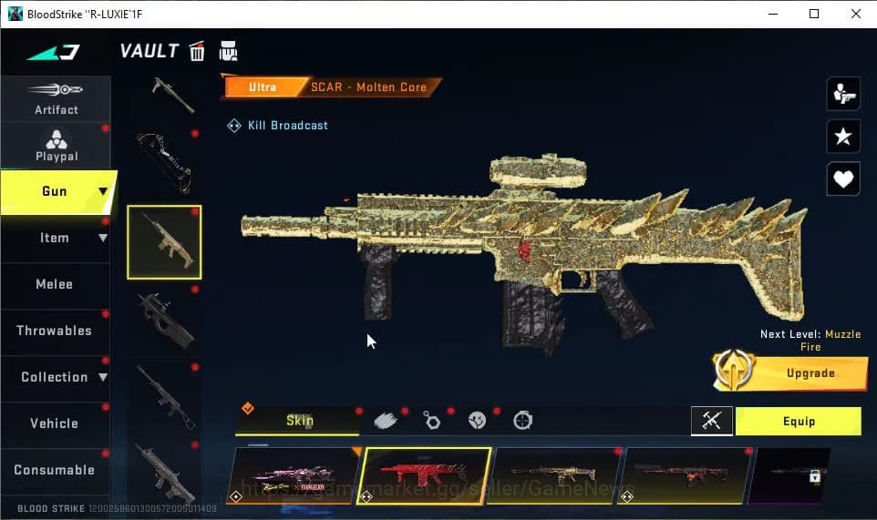 Blood Strike Accounts ASIA|2 Melee ULTRA Dual Blades|29 ULTRA[KRAKEN,ZER image 20