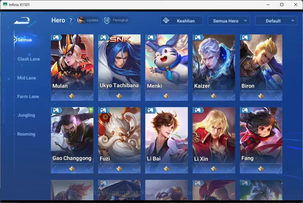 Honor of Kings Accounts GLOBAL | hero 75, skin 75 SXNX houyi, Legend ladys image 10