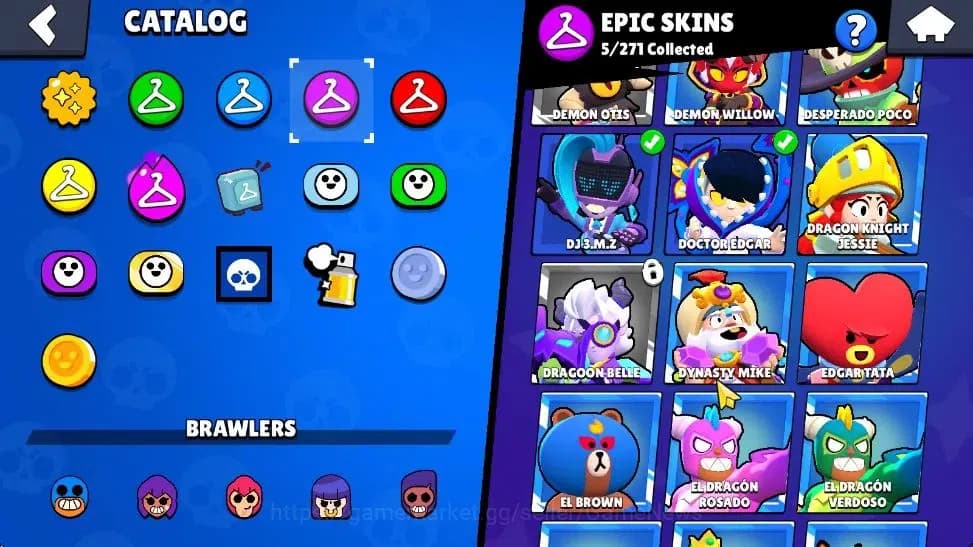 Brawl Stars Accounts 4265 Trophy|126 Gem|28 Brawler 4 Max Lvl|1 Hypch S image 13