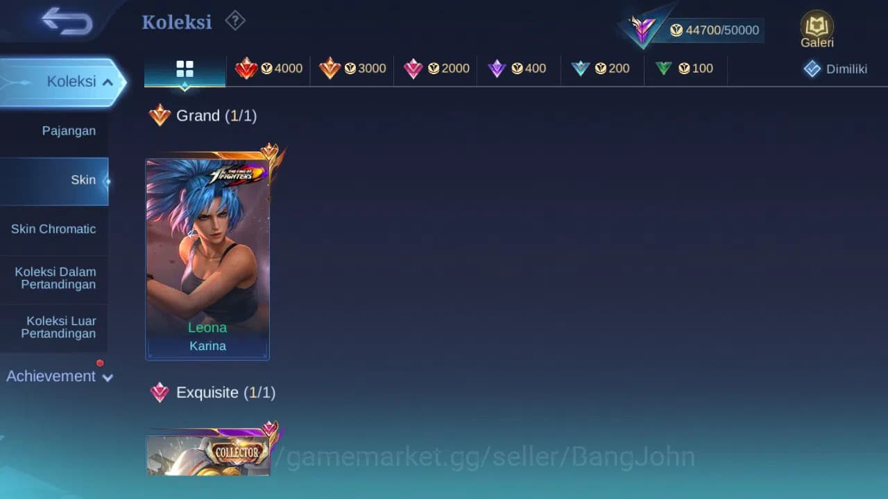 Mobile Legends: Bang Bang Accounts GLOBAL Hero 99 Skin 194 Covenant Benedetta | CC Na image 1