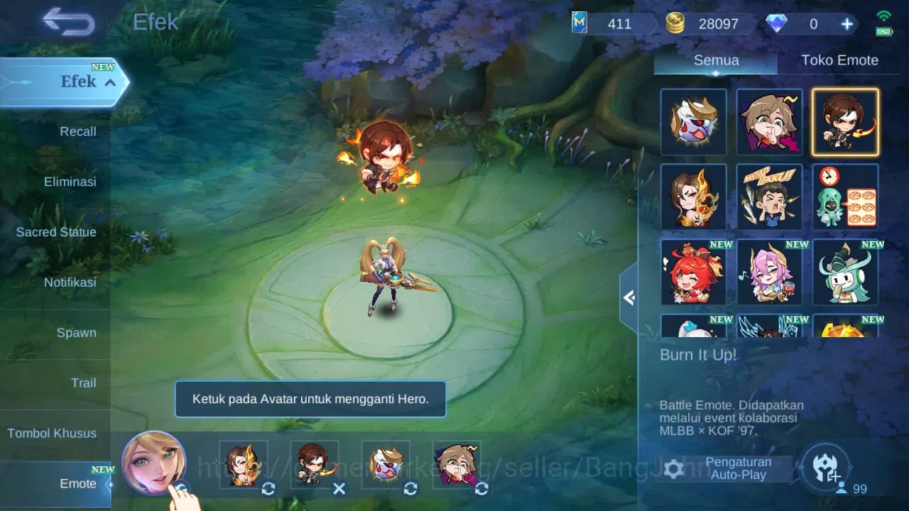 Mobile Legends: Bang Bang Accounts GLOBAL Hero 99 Skin 194 Covenant Benedetta | CC Na image 12