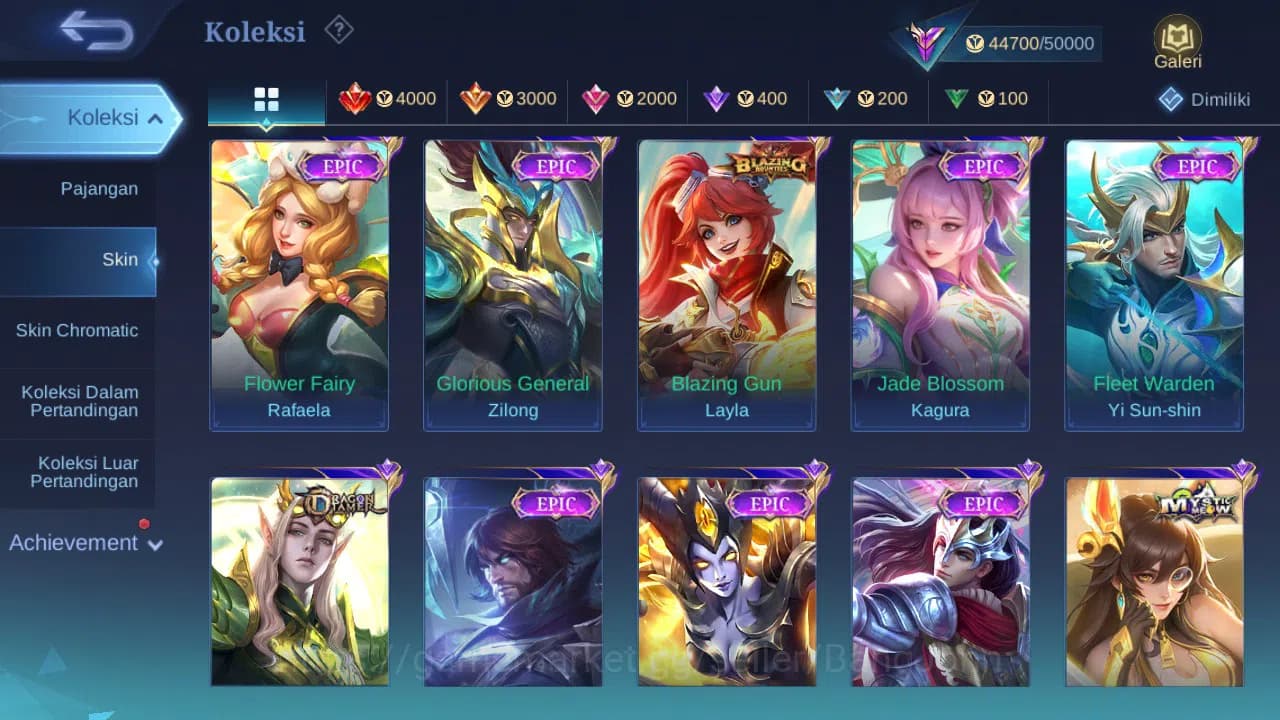 Mobile Legends: Bang Bang Accounts GLOBAL Hero 99 Skin 194 Covenant Benedetta | CC Na image 4