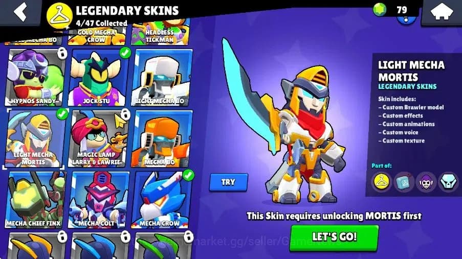 Brawl Stars Accounts 6218 Trophy|6K Bling|40 Brawlers 2 Max Lvl|1 Hypch image 12