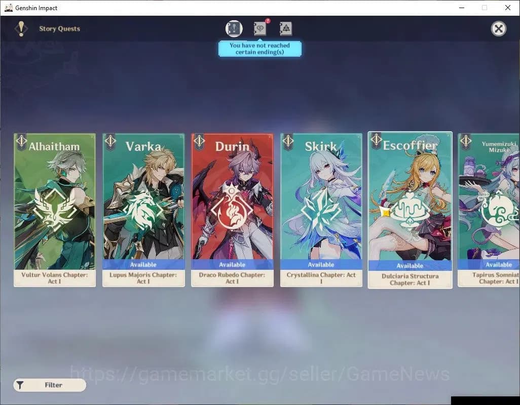 Genshin Impact Accounts ASIA|AR 55|4 Limited+4(*5Weapon)|Never+Sign,Varka, image 11
