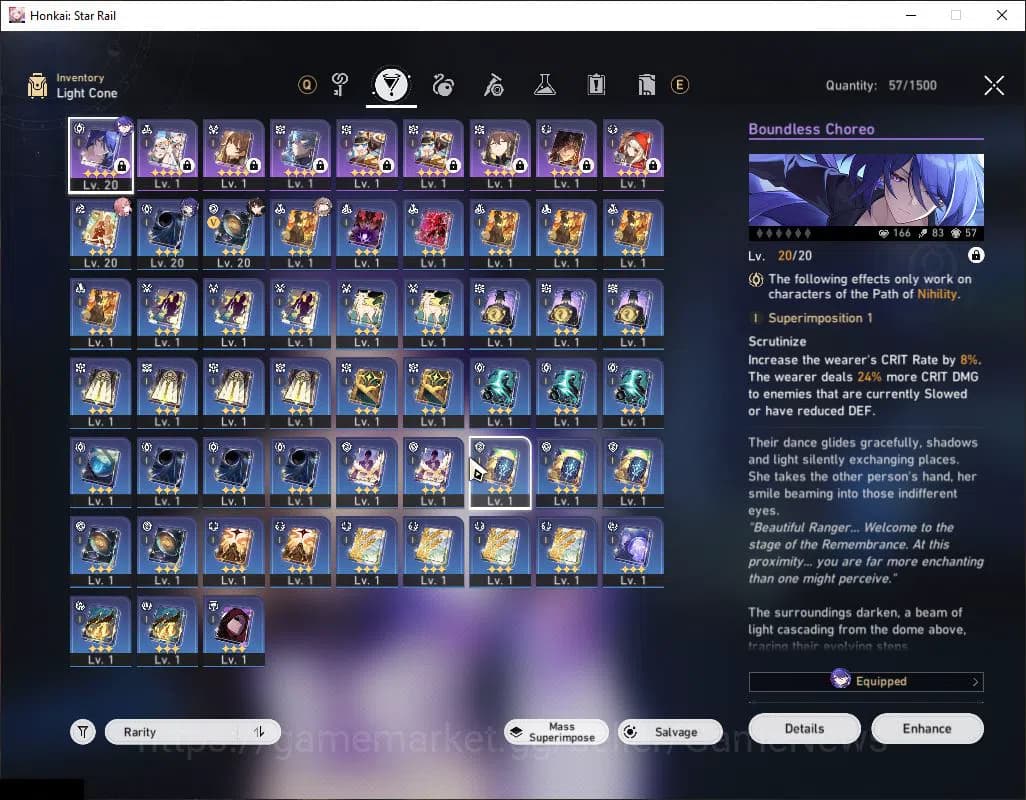 Honkai Star Rail Accounts ASIA|TL 7|2 Golden Companion Spirit|3 Limited|Silv image 8