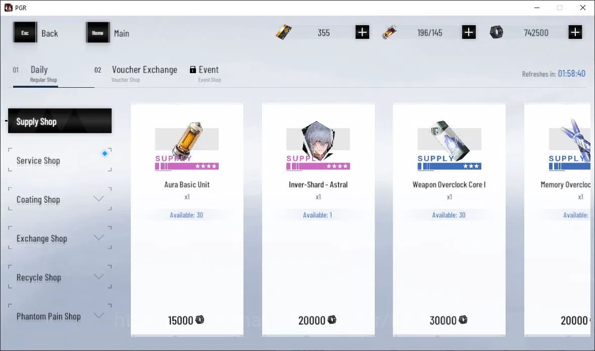 Punishing: Gray Raven Accounts ASIA|Lv 46 | [S Nirvantia,S Crepuscule,S LuciaCW,S image 3