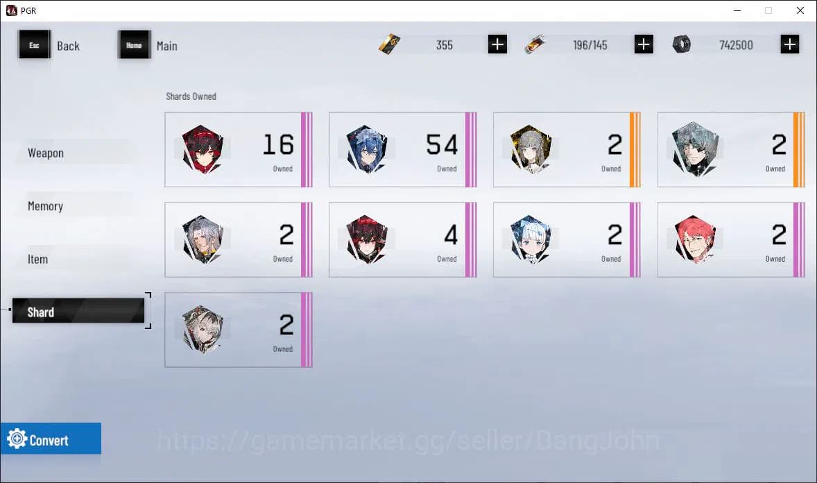 Punishing: Gray Raven Accounts ASIA|Lv 46 | [S Nirvantia,S Crepuscule,S LuciaCW,S image 5