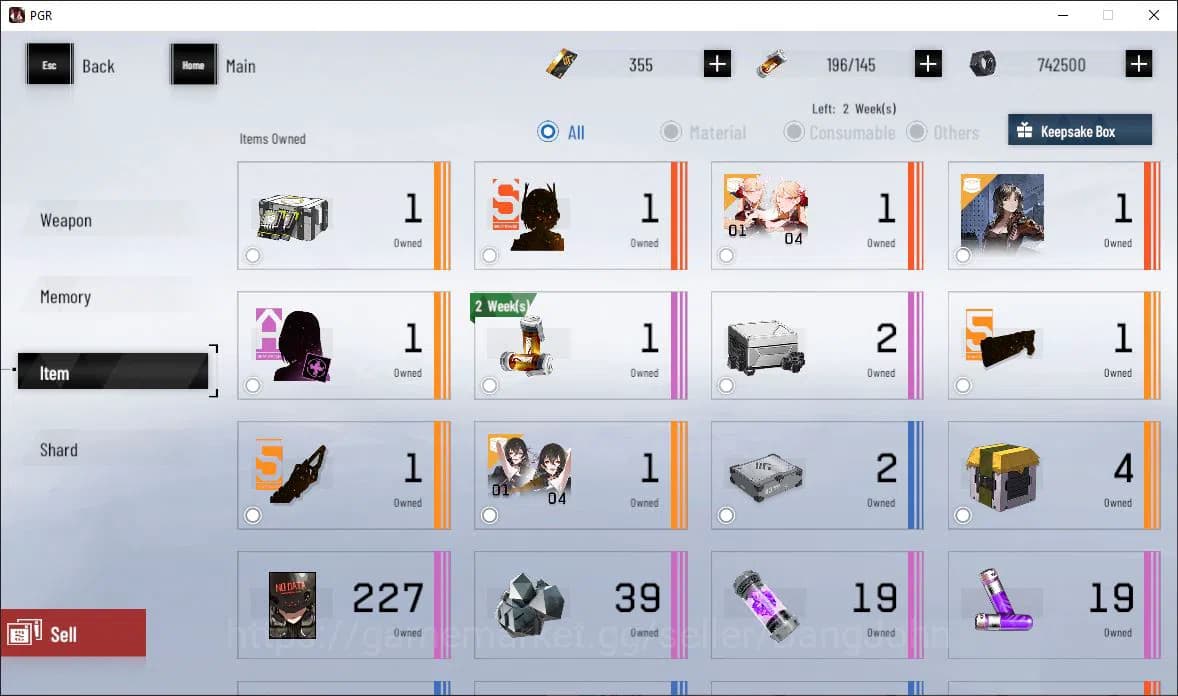 Punishing: Gray Raven Accounts ASIA|Lv 46 | [S Nirvantia,S Crepuscule,S LuciaCW,S image 6