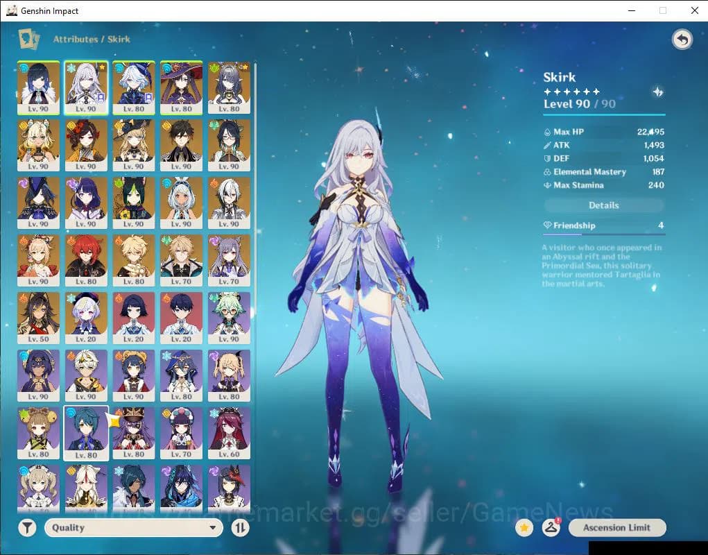 Genshin Impact Accounts Asia|AR 60|15 Limited +9(*5Weapon)|(Navia,Xilonen, image 3