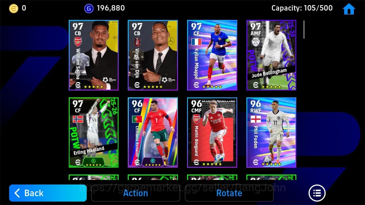 eFootball Accounts ANDROID|PW 3167|Adriano Epic,Shinji Kagawa Epic,Ra image 2