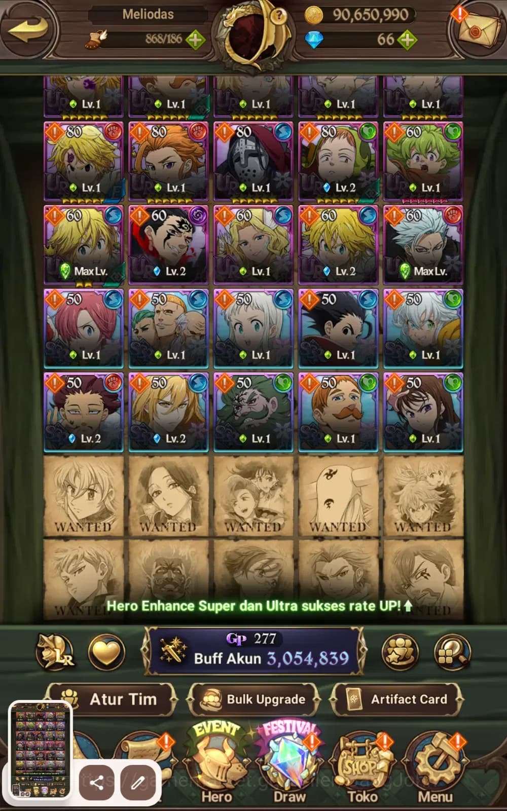 The Seven Deadly Sins: Grand Cross Accounts GLOBAL | 3M CC | 1 LR Elizabeth | 6 UR Salos, Merl image 13