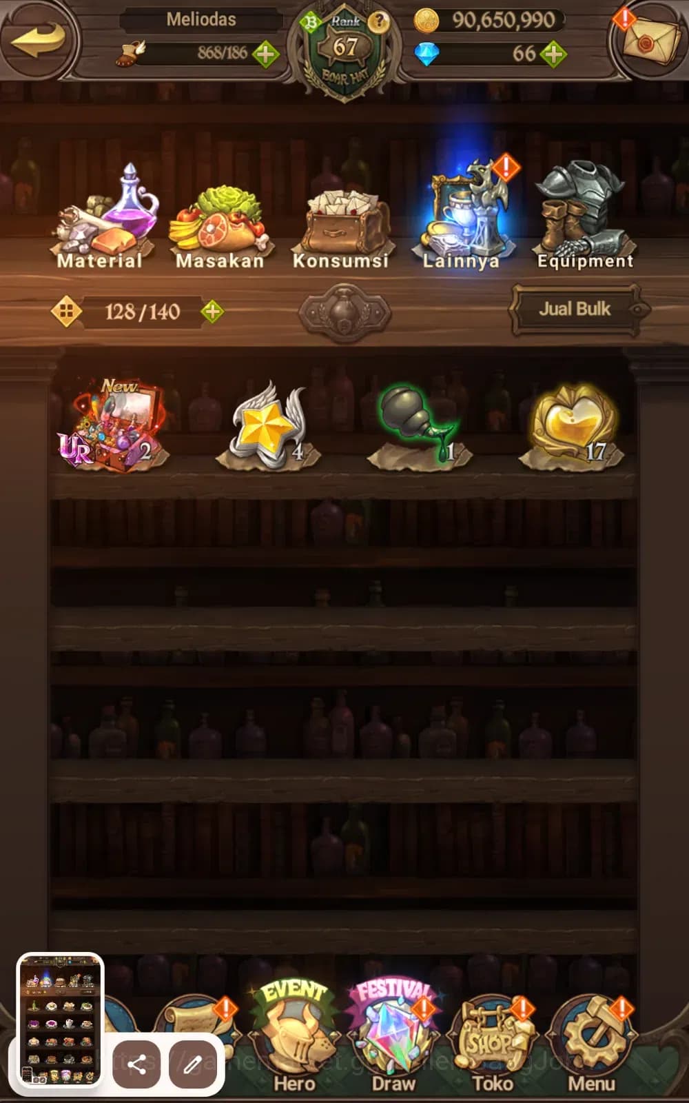 The Seven Deadly Sins: Grand Cross Accounts GLOBAL | 3M CC | 1 LR Elizabeth | 6 UR Salos, Merl image 6