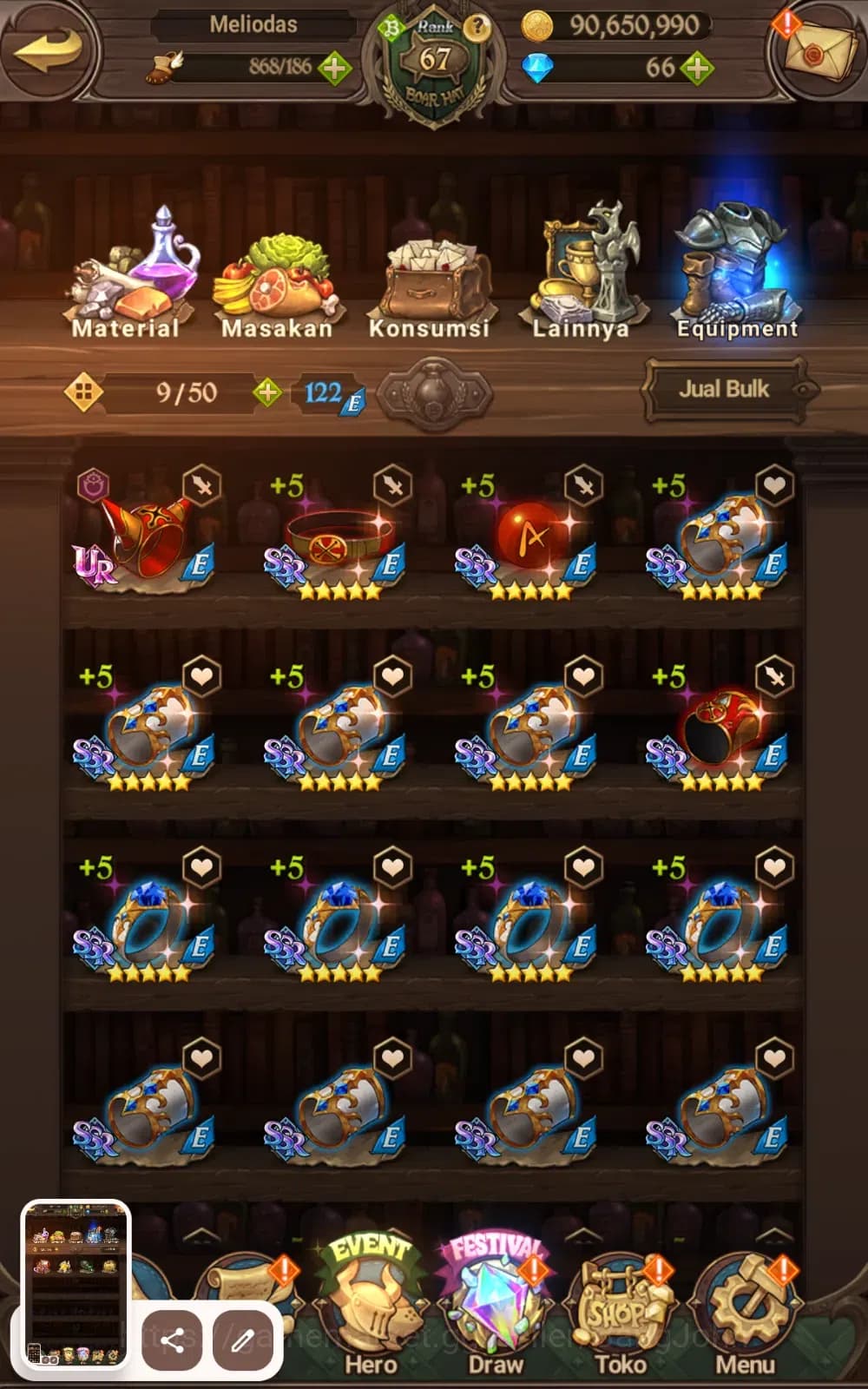 The Seven Deadly Sins: Grand Cross Accounts GLOBAL | 3M CC | 1 LR Elizabeth | 6 UR Salos, Merl image 7