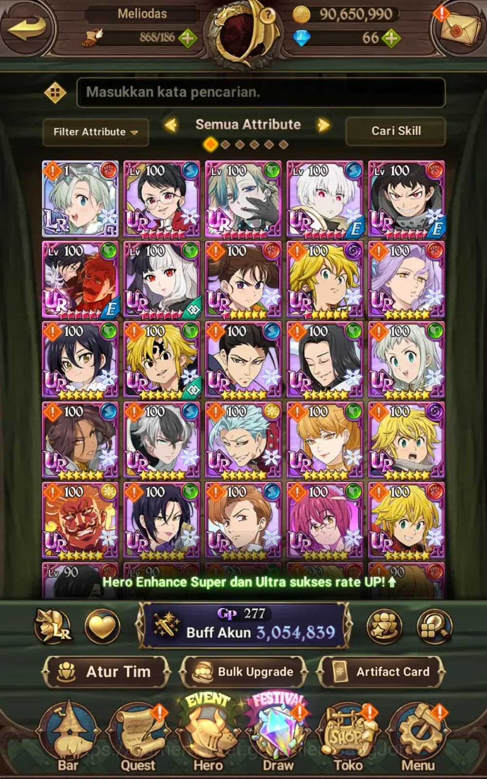 The Seven Deadly Sins: Grand Cross Accounts GLOBAL | 3M CC | 1 LR Elizabeth | 6 UR Salos, Merl image 8