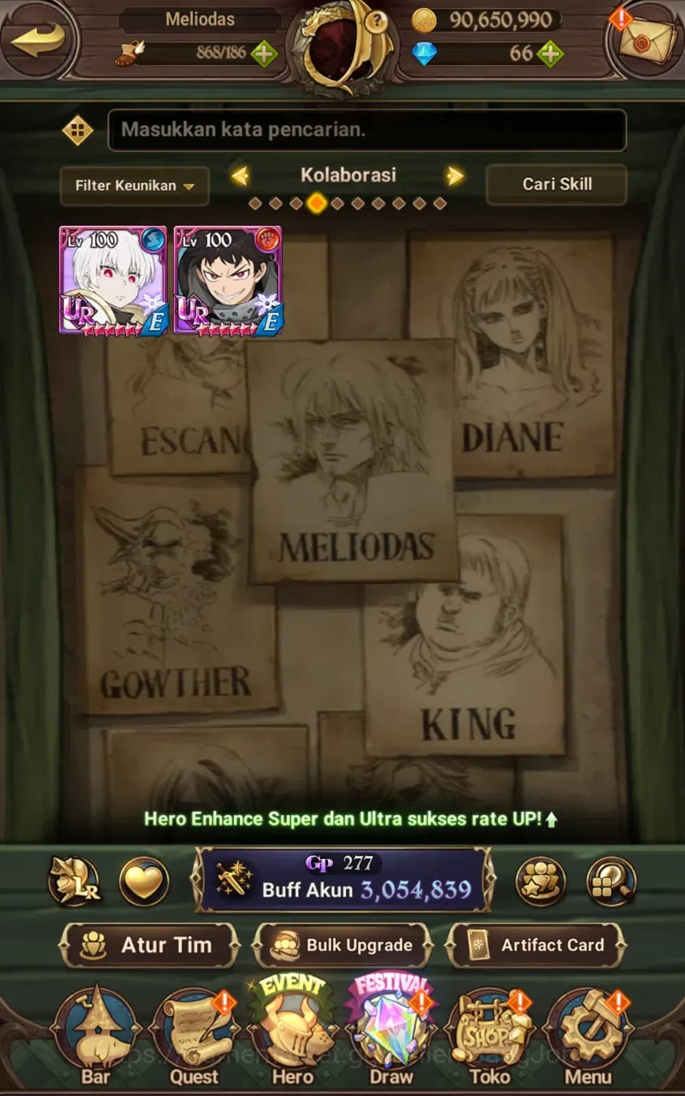 The Seven Deadly Sins: Grand Cross Accounts GLOBAL | 3M CC | 1 LR Elizabeth | 6 UR Salos, Merl image 9