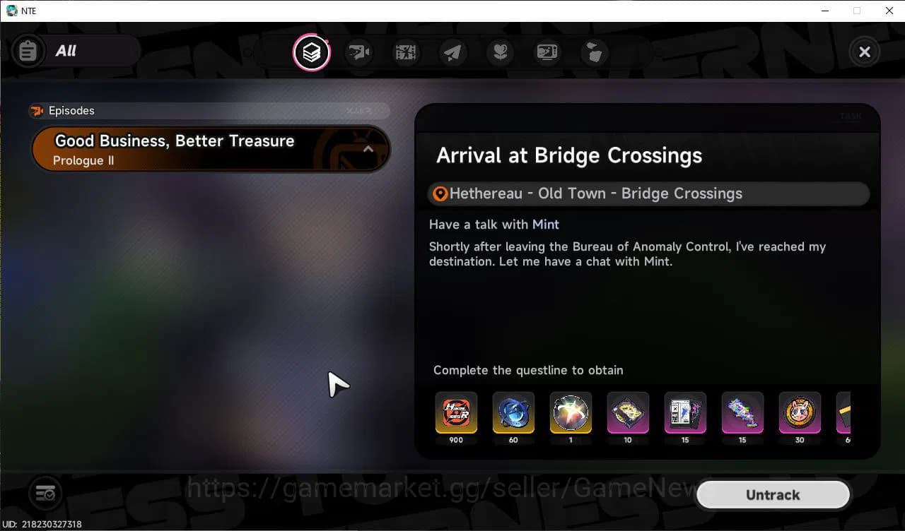 Neverness to Everness Accounts GLOBAL EU |HL 3| 1 SSR Limited Nanally + 5 SR [Ski image 8