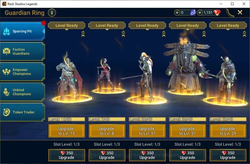 Raid: Shadow Legends Accounts Lv55 1M Power|19 Legend(Wixwell,Hilvi,DKnight,Arta image 12