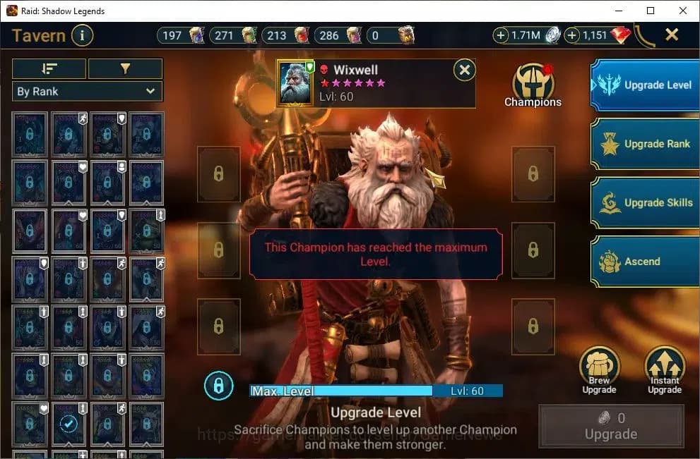 Raid: Shadow Legends Accounts Lv55 1M Power|19 Legend(Wixwell,Hilvi,DKnight,Arta image 16
