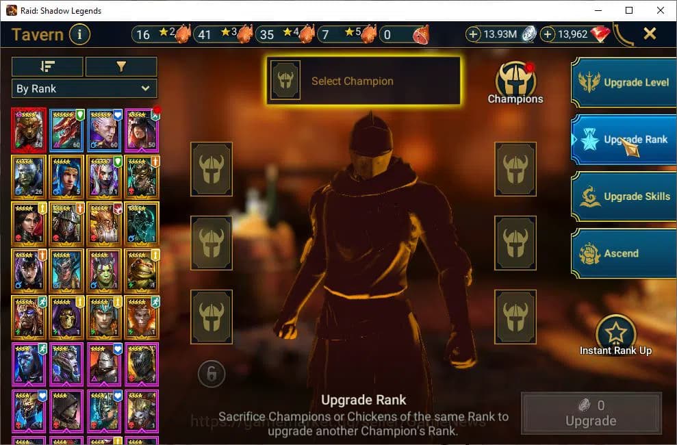 Raid: Shadow Legends Accounts Lv22 222K Power|13,9K Gems|1 Mythical (Mezomel Lup image 13