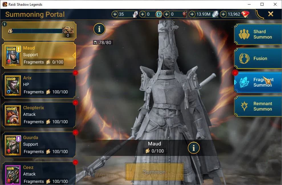 Raid: Shadow Legends Accounts Lv22 222K Power|13,9K Gems|1 Mythical (Mezomel Lup image 18