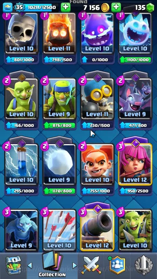 Clash Royale Accounts Lv 35|Trophy 8000|KTL 12|LimitedSkin|Total Card 12 image 9