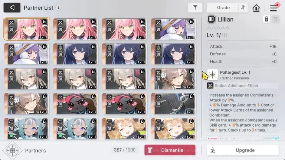 Chaos Zero Nightmare Accounts GLOBAL Lv53|6 SSR[Heidemarie,Diana,NineM2,Mei LinM image 7