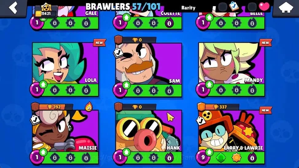 Brawl Stars Accounts 11K Trophy|27K Bling 302 Gem|57 Brawler 5 Max Lvl| image 9