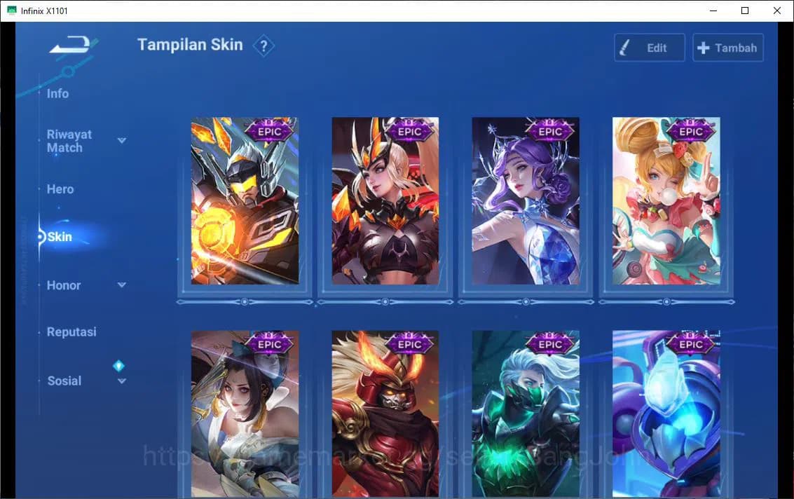 Honor of Kings Accounts GLOBAL|90HR|76SK|LEGEND=LI XIN|LIMITED=YUHUAN|LNY= image 6