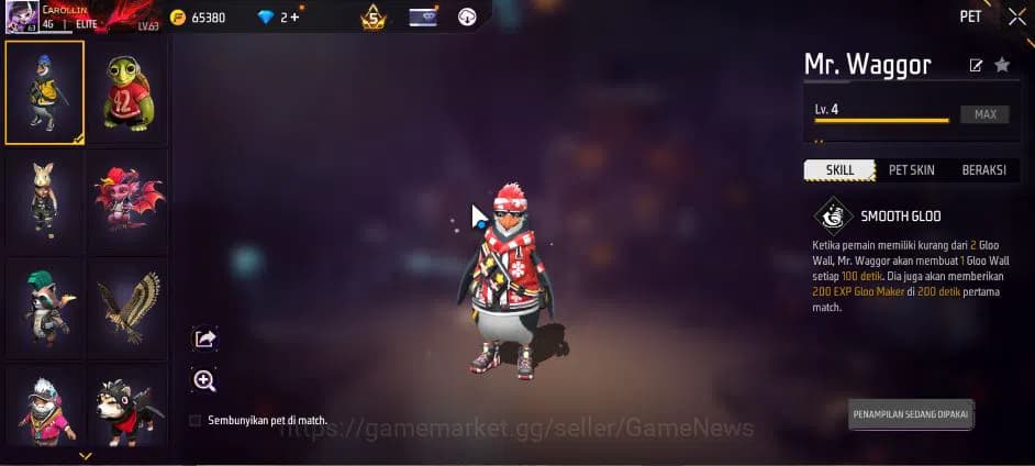 Free Fire Accounts Indonesia|M1887 Sterling C Lv6,Hand Of H,Emerald P image 2