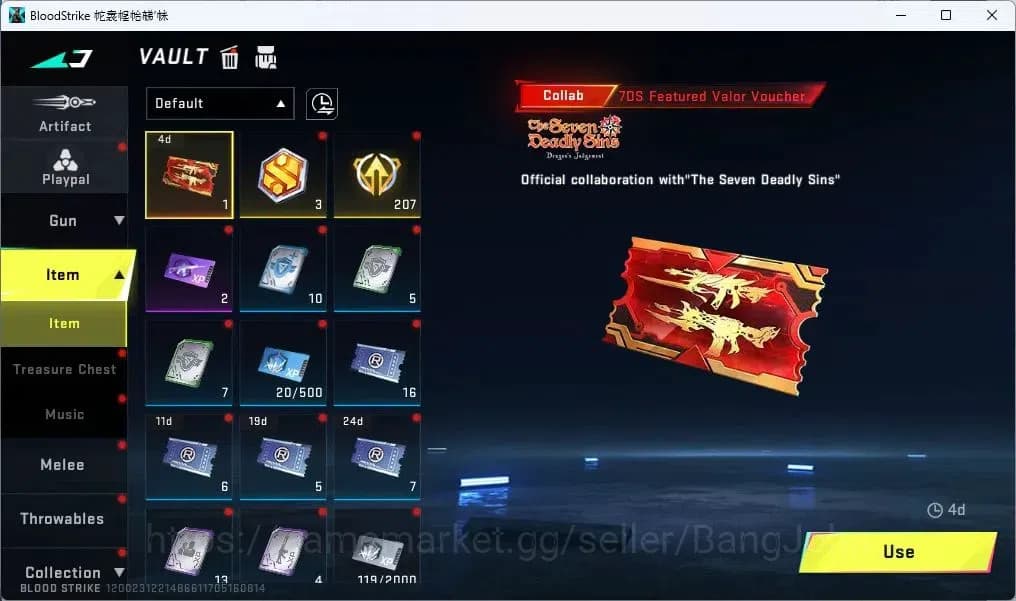 Blood Strike Accounts ASIA | Ultra ETHAN, Ultra M4A1, Limited Butterfly, image 10