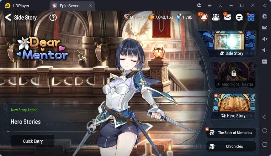 Epic Seven Accounts Global Unverif | 6ML | (Landy,Tieria,Veronica,Roan image 2