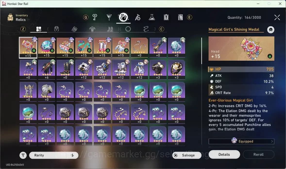 Honkai Star Rail Accounts ASIA | TL 35 | 5 LIMIT | HUO HUO | SILVER WOLF | S image 10