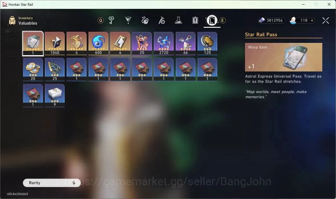 Honkai Star Rail Accounts ASIA | TL 35 | 5 LIMIT | HUO HUO | SILVER WOLF | S image 6