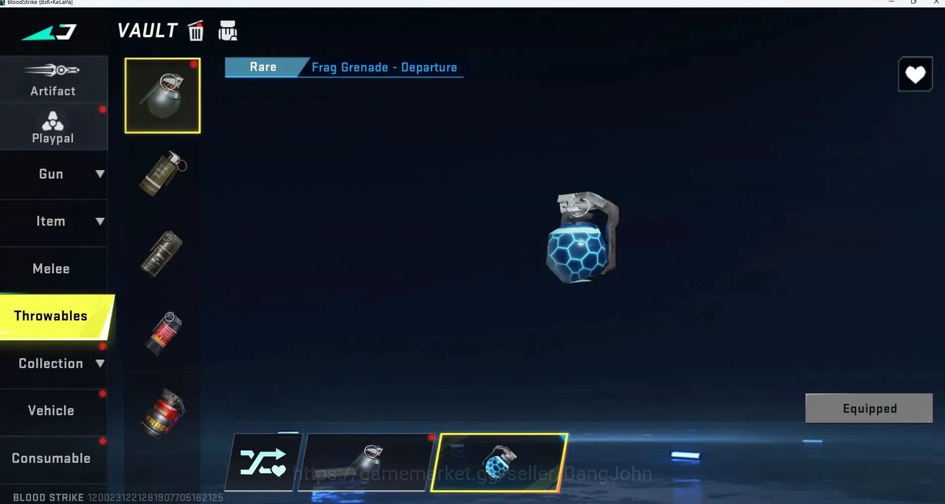 Blood Strike Accounts ASIA| L32|BR Master IV|Eternal=Desert Eagle Scorpi image 8