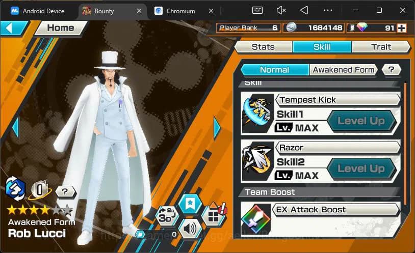 One Piece Bounty Rush Accounts GLOBAL|5 EX|5elders Saturn,Gear5 Luffy,GP Edward N image 7