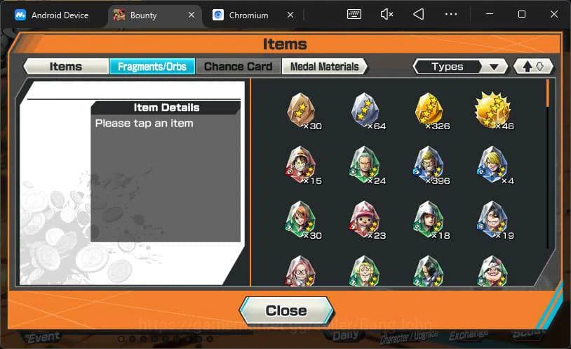 One Piece Bounty Rush Accounts GLOBAL|5 EX|5elders Saturn,Gear5 Luffy,GP Edward N image 9