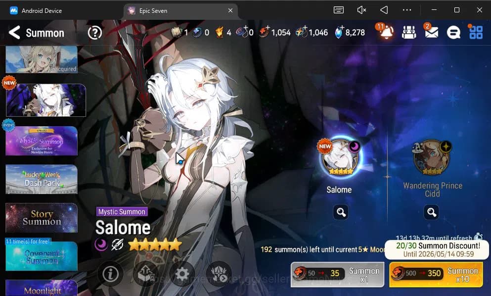 Epic Seven Accounts GLOBAL Unverif|8 ML(Salome,NM Luna,Har Setti,Etc)+ image 17