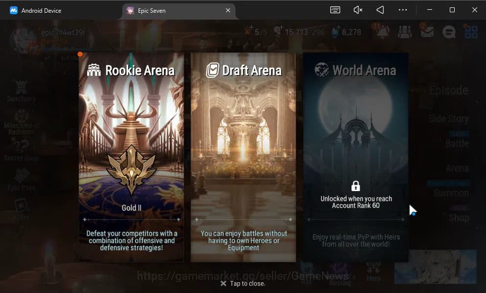 Epic Seven Accounts GLOBAL Unverif|8 ML(Salome,NM Luna,Har Setti,Etc)+ image 19