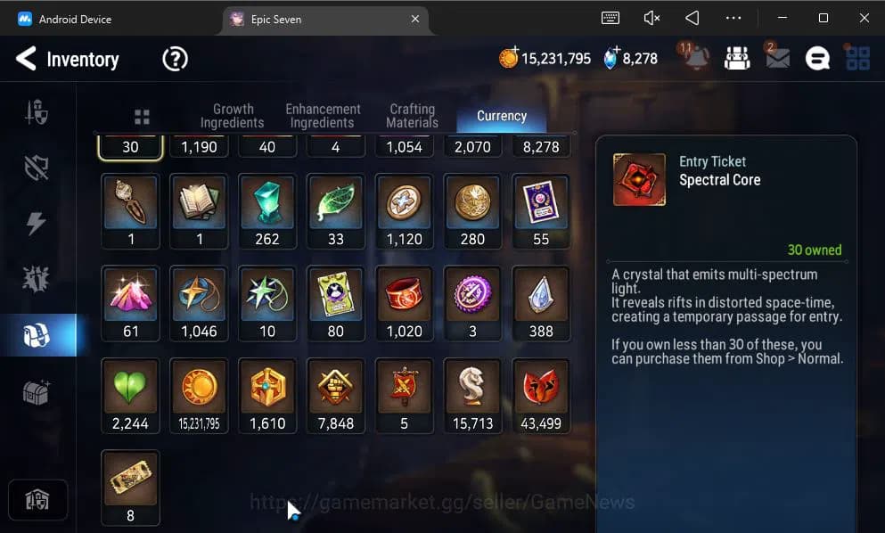 Epic Seven Accounts GLOBAL Unverif|8 ML(Salome,NM Luna,Har Setti,Etc)+ image 9