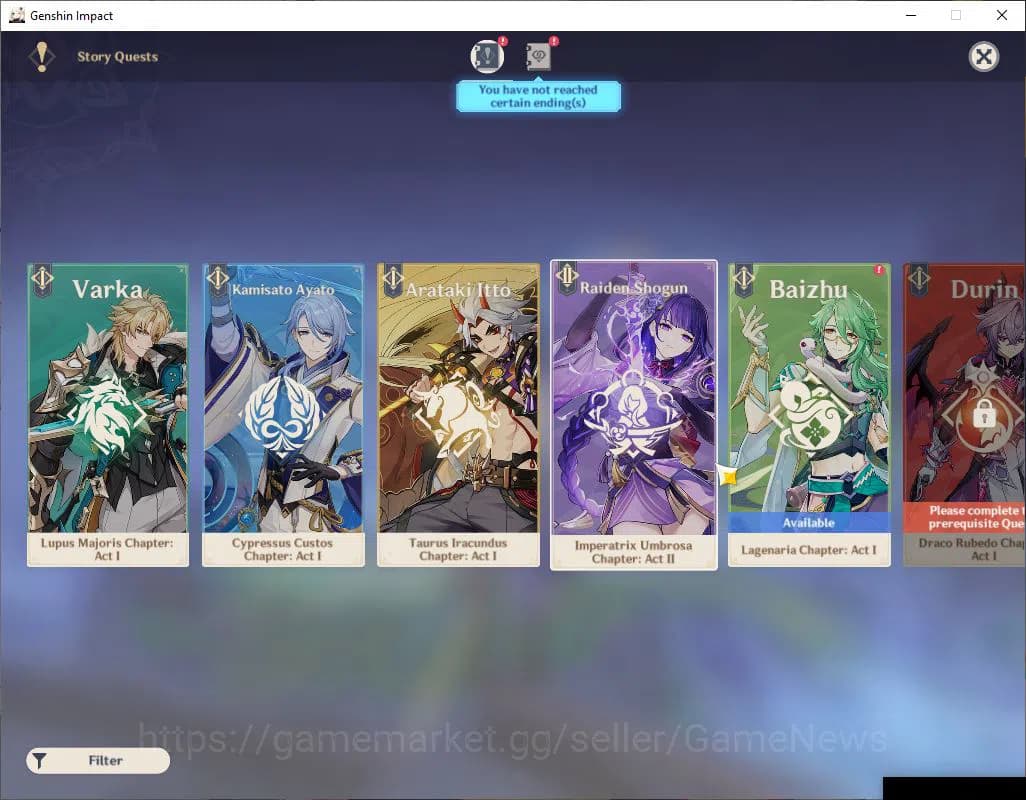 Genshin Impact Accounts ASIA|AR 55|5 Limited +3(*5Weapon)|Zibai,Raiden,Kaz image 11